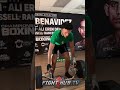 DAVID BENAVIDEZ INTENSE WORKOUT FOR CALEB PLANT!