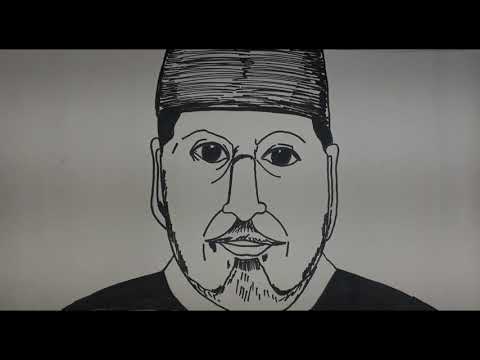 Maulana Abul Kalam Azad first minister of education in India drawing || drawing for kids.
