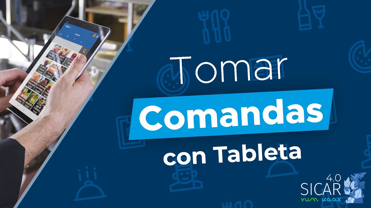 1.- Comandas en Tableta - App Comandero -