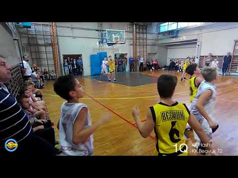 Mladji pioniri KK Flash - KK Beovuk 72