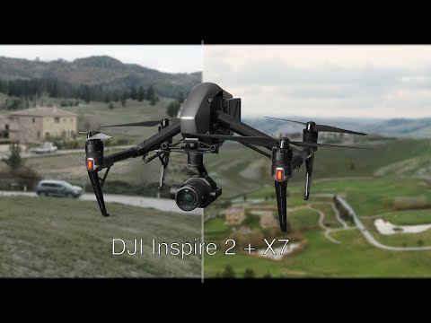 DJI Inspire 2 + X7 Testfootage + Interview mit Top-Pilot Ferdinand Wolf