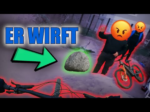 Ich wurde von mehreren Kindern mit Steinen beworfen...