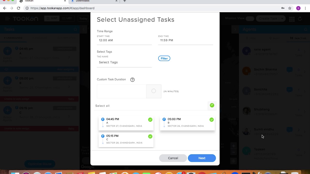 Tookan - Route Optimization Add-on