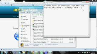 Extracting nds games from a  .rar file using WINRAR