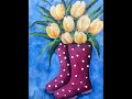 Spring Showers Paint Class