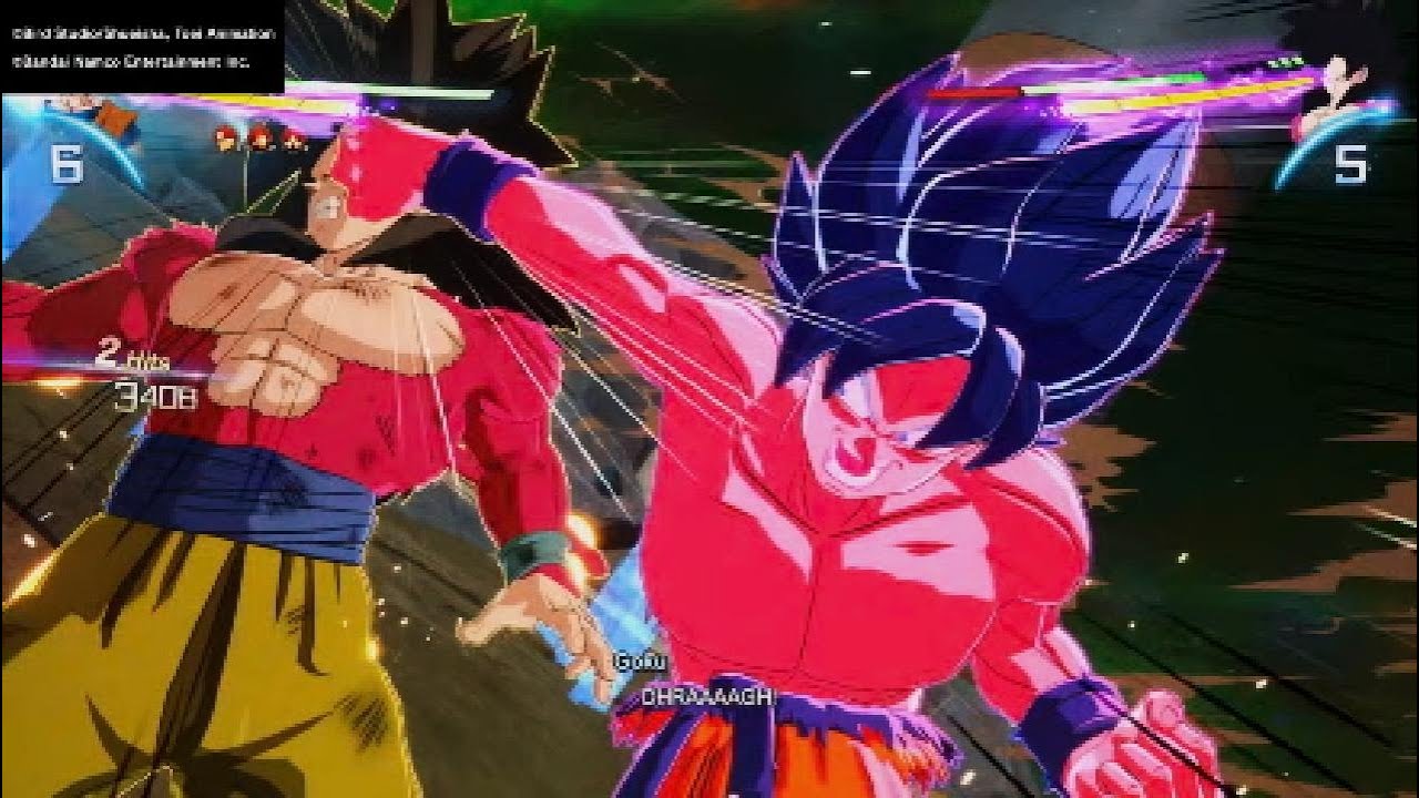 Dragon Ball Sparking Zero: Super Goku Vs. GT Goku but accurate