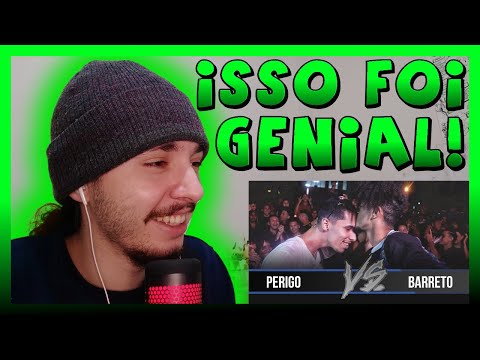 (O QUE FOI ISSO? 😲😂) BARRETO (SP) X PERIGO - BATALHA DO COLISEU - EDIÇÃO 83 | REACT BAUEB