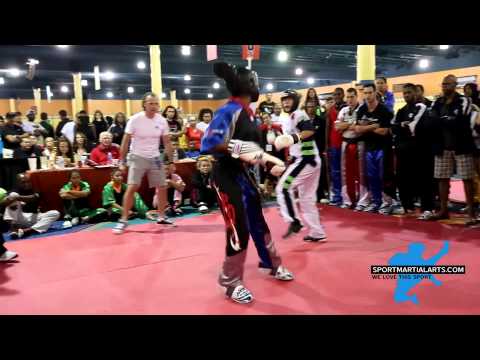Chelsey Nash vs Morgan Plowden - Women's Sparring - US Open 2014