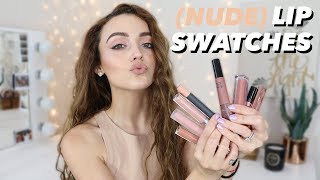 My Favorite NUDE Lip Colors | Drugstore + High End