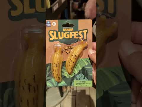 Banana Slugfest-Sticky Slugs You Can Put Anywhere! #satisfying #short #amazing #yearofyou #asmr