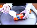 Sunkist Drink Ice Cream Rolls Street Food ايسكريم رول سانكست