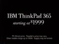 1996 IBM ThinkPad 365 Boss Give A Look TV Commercial