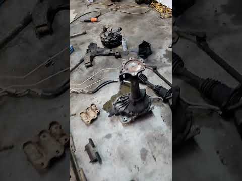 Chevy blazer front differential awd swap