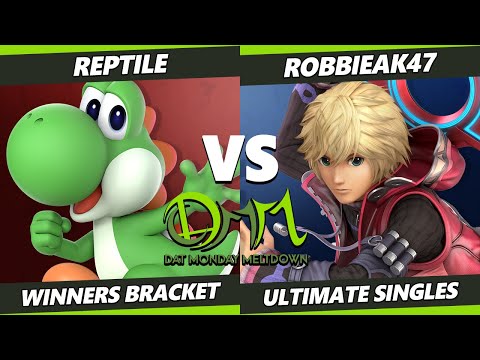 DAT Monday Meltdown 216 - RepTile (Yoshi) Vs. RobbieAK47 (Shulk) SSBU Ultimate Tournament