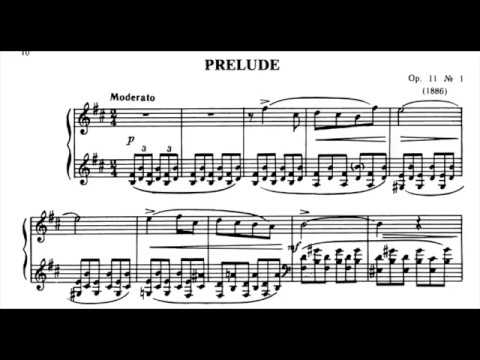 Anatol Lyadov - Prelude Op. 11 - Alex Alguacil, piano LIVE
