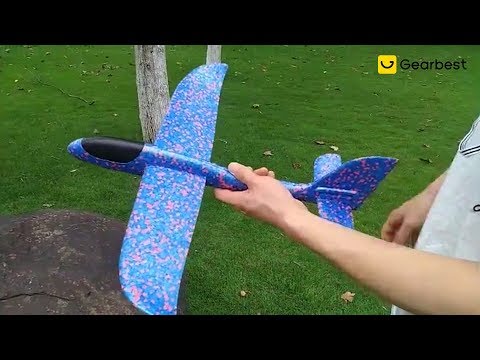 MODULYSS LED Light Airplane Toy Foam Plane SZ-1987