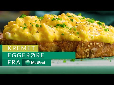 Kremet eggerøre - kjapt og greit! | MatPrat