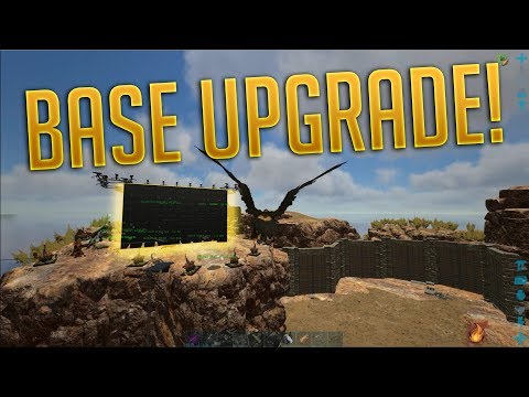 HUGE BASE UPGRADES! | ARK: Survival Evolved Conquest Lets Play ep.9