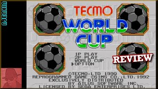 Tecmo World Cup '92 - SEGA Genesis / Mega Drive - with Commentary !!