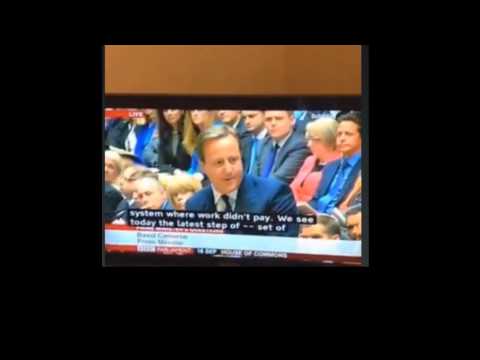 Jeremy Corbyn's first PMQs, 2015-09-16