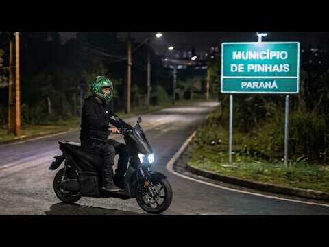 De Moto Elétrica por Pinhais-PR - Bosque Municipal 