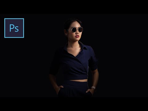 low key portrait editing in photoshop(easy)