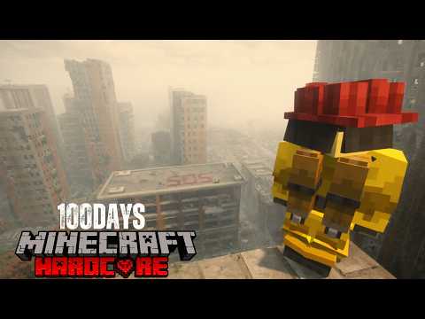 100 วันเอาชีวิตรอดในเมืองซอมบี้ร้าง…พลาดตายทันที! | Minecraft Hardcore