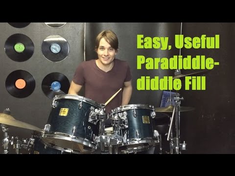 Easy, Useful Paradiddle-diddle Drum Fill