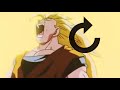 Goku Turns Super Saiyan 3 REVERSED DB Reversed