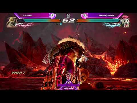 SLC|Barfights August 2021: Tekken 7 - Grand Finals - ElNegro(King) vs PrayedLowkey(Panda)
