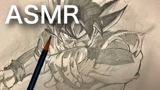ASMR | 鉛筆で描く|孫悟空【身勝手の極意】