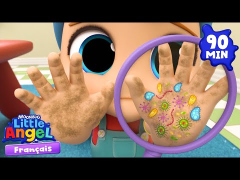 Lave Tes Mains avec Bébé Louis | Comptines avec Bébé Louis | Little Angel Français