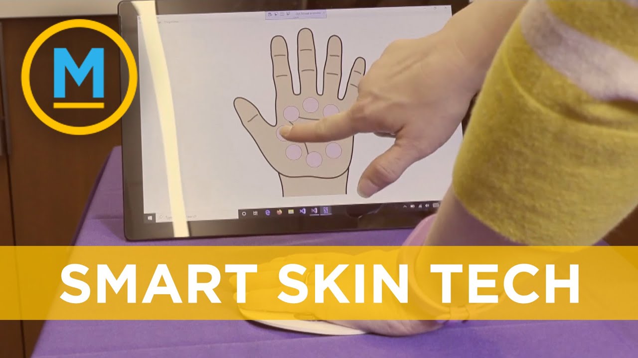 ‘Smart Skin’ technology allows people to virtually touch | Your Morning