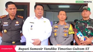 Tekad Bupati dan Forkopimda Minimalisir Kerawanan Pemilu 2024 di Samosir