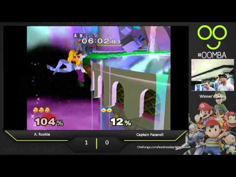 WNMO 4 Winners Semis - SFS A Rookie (Mario) vs Captain Faceroll (Sheik) - SSBM