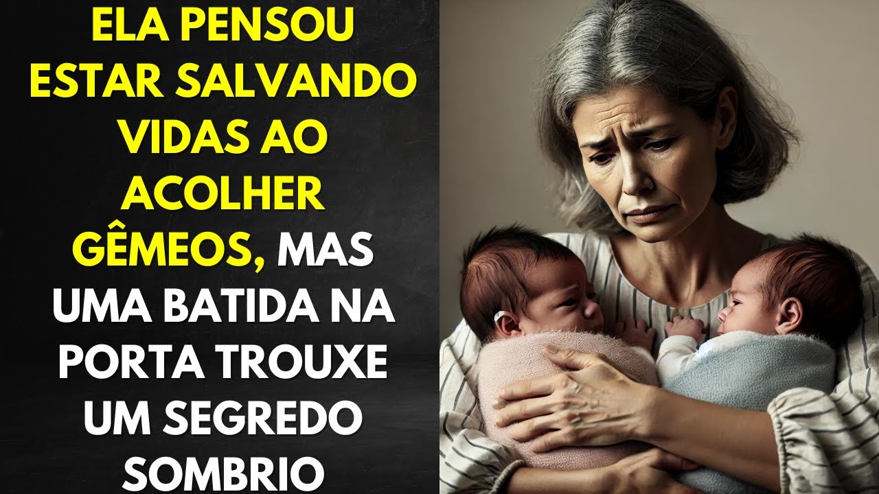 Ela Pensou Estar Salvando Vidas Ao Acolher Gêmeos, Mas Uma Batida Na Porta Trouxe Um Segredo Sombrio