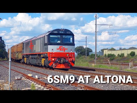 SDA Gen II Locomotive Leading 6SM9 At Altona!