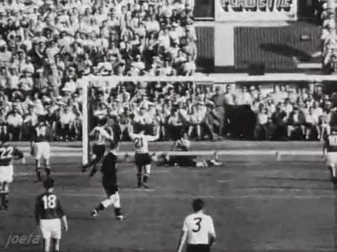 WC 1954 1/4 Austria - Switzerland 1st half part 2 ...