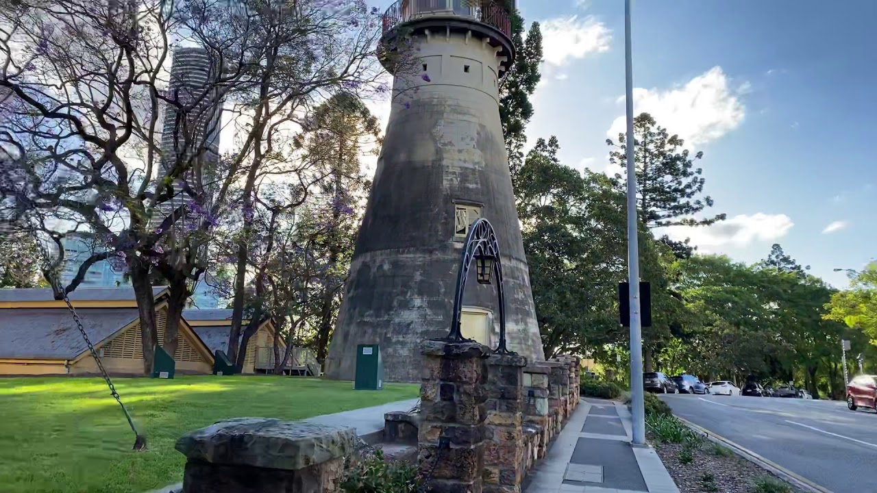 Embark on a walking tour around Old Windmill Tower.