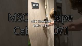 MSC Seascape Interior Cabin 14071 Surprising Space! #cruisetour