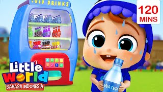 Download lagu Yuk Minum Lebih Banyak Air | Kartun Anak | Little World Bahasa Indonesia mp3