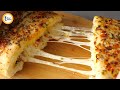 Cheese Burst Garlic Bread without oven Recipe By Food Fusion