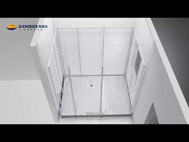 962854 Bathroom modules x3