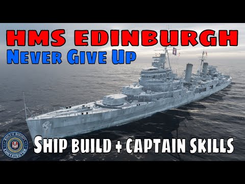HMS Edinburgh Light British Cruisers World of Warships Wows Replays