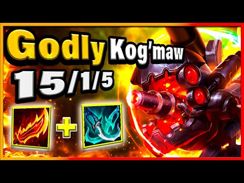 My BEST Kog'maw Game in Master+ Elo s15