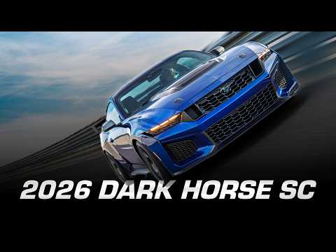 Meet the 2026 Ford Mustang Dark Horse SC! Full Review & Deep Dive