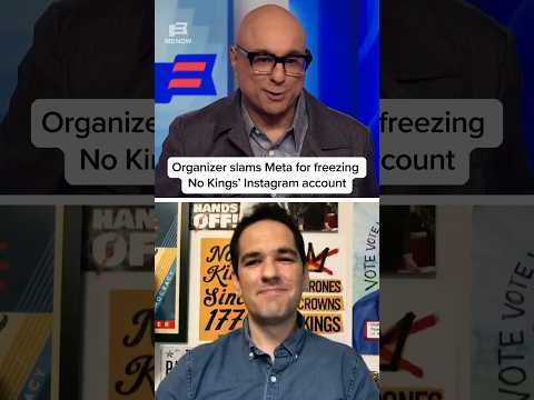 Organizer slams Meta for freezing No Kings' Instagram account