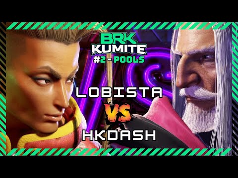 SF6 👊 Lobista (Jamie) vs HKDash (JP) 👊 BR Kumite #2 Street Fighter 6 - Pools