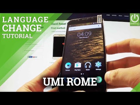 Language in UMI Rome - Change the Android Language in UMI