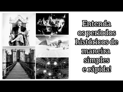 Entenda os períodos históricos de maneira simples e rápida!